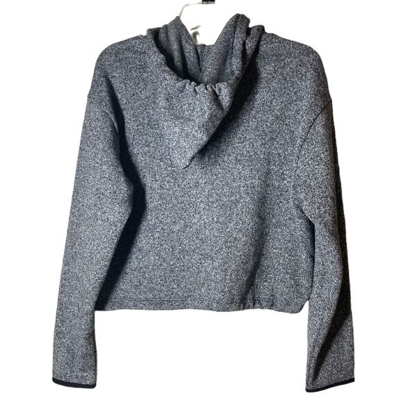 PINK Victoria's Secret Gray Hooded Cropped Pullover - M - Picture 2 of 5